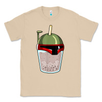 Mushroom bubble fett boba tea funny sci fi pun pearl milk tea gift t shirt Classic Tee - minhPixels