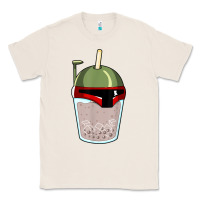 Natural bubble fett boba tea funny sci fi pun pearl milk tea gift t shirt Classic Tee - minhPixels