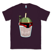 Plum bubble fett boba tea funny sci fi pun pearl milk tea gift t shirt Classic Tee - minhPixels