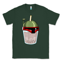 Sports Green bubble fett boba tea funny sci fi pun pearl milk tea gift t shirt Classic Tee - minhPixels