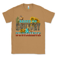 Toasted Coconut Raised on Country and Sunshine Classic Tee - texasbilliewilder