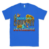 True Royal Raised on Country and Sunshine Classic Tee - texasbilliewilder