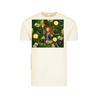 Vintage Arctic wizard girl with magic Vintage Tee - TumblerDesignByShophia
