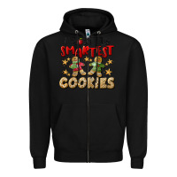 Black I Teach The Smartest Cookies Zipper Hoodie - LillyAllenDesigns