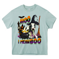 Arona Moo I Mean Boo Holstein Cow Heavy Core Tee - LillyAllenDesigns