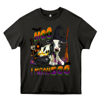 Asphalt Moo I Mean Boo Holstein Cow Heavy Core Tee - LillyAllenDesigns