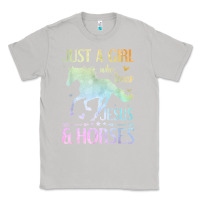 Moon Dust Jesus And Horses, Horse Gifts For Girls, Women Classic Tee - minhPixels