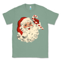 Sage santa vintage face Classic Tee - minhPixels