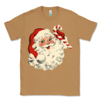 Toasted Coconut santa vintage face Classic Tee - minhPixels