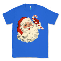 True Royal santa vintage face Classic Tee - minhPixels