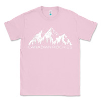 Bubblegum Pink Canadian Rockies Gift Canada Rocky Mountains Souvenir Classic Tee - minhPixels