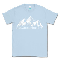 Dusty Blue Canadian Rockies Gift Canada Rocky Mountains Souvenir Classic Tee - minhPixels