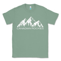 Sage Canadian Rockies Gift Canada Rocky Mountains Souvenir Classic Tee - minhPixels