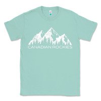 Seafoam Canadian Rockies Gift Canada Rocky Mountains Souvenir Classic Tee - minhPixels