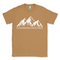 Toasted Coconut Canadian Rockies Gift Canada Rocky Mountains Souvenir Classic Tee - minhPixels