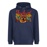 Navy german shepherd mom Heavyweight Hoodie - Artiststas