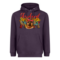 Plum german shepherd mom Heavyweight Hoodie - Artiststas