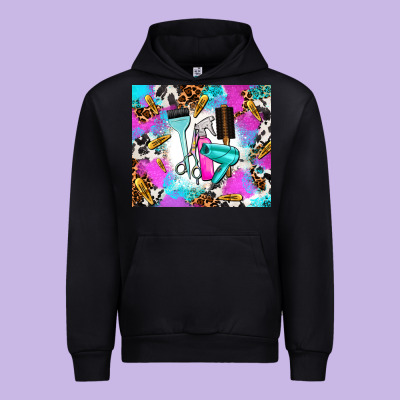 Hair Stylist Urban Hoodie Designed By Adodesignshop