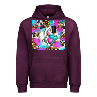 Mauve Wine hair stylist Urban Hoodie - AdoDesignShop