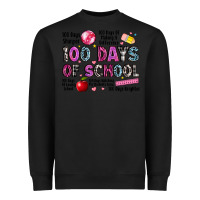Black 100 days of school Heavyweight Sweatshirt - LillyAllenDesigns