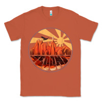Copper Retro Vintage Sedona Arizona Hiking Sunset Dawn Gift Classic Tee - minhPixels