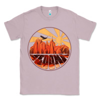 Lilac Retro Vintage Sedona Arizona Hiking Sunset Dawn Gift Classic Tee - minhPixels