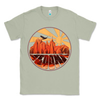 Matcha Retro Vintage Sedona Arizona Hiking Sunset Dawn Gift Classic Tee - minhPixels