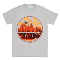 Moon Dust Retro Vintage Sedona Arizona Hiking Sunset Dawn Gift Classic Tee - minhPixels