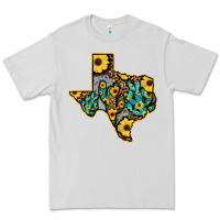 Dove Grey Western Texas Map Premium Tee - Bettercallsaul
