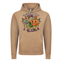 Vintage Coffee trick or treat Vintage Hoodie - CowGirlArtShop