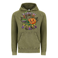 Vintage Olive trick or treat Vintage Hoodie - CowGirlArtShop