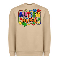 Mushroom autism mom Heavyweight Sweatshirt - LillyAllenDesigns