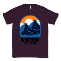 Plum Whitefish MT Classic Tee - minhPixels
