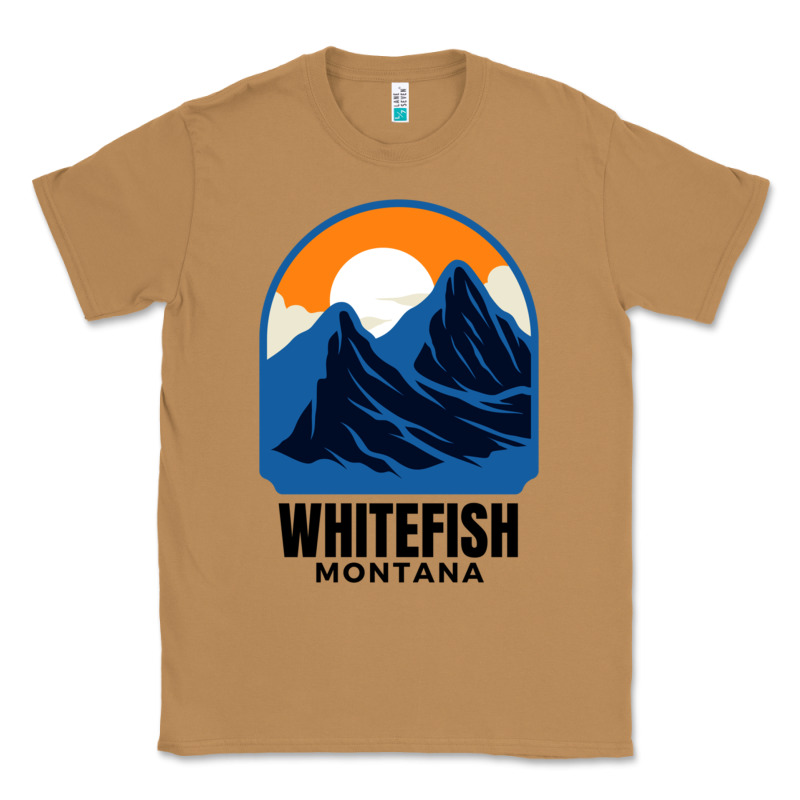 Whitefish Mt Classic Tee by minhPixels | Teevron