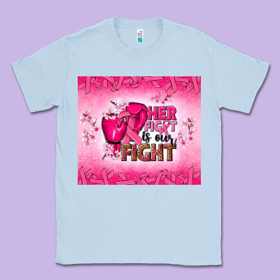 Her Fight Is Our Fight Classic Tee Designed By Nancycooperartshop