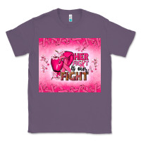 Lavender Her fight is our fight Classic Tee - NancyCooperArtShop