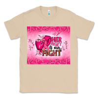 Mushroom Her fight is our fight Classic Tee - NancyCooperArtShop