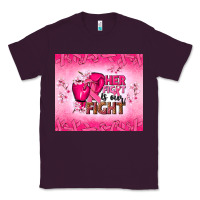 Plum Her fight is our fight Classic Tee - NancyCooperArtShop