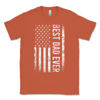 Copper Father's Day Best Dad Ever American Flag Classic Tee - minhPixels
