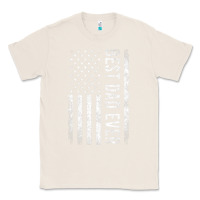 Natural Father's Day Best Dad Ever American Flag Classic Tee - minhPixels