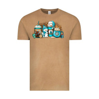 Vintage Camel winter snowman coffee cups Vintage Tee - Jasminsmagicworld
