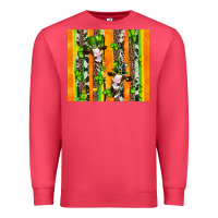 Cardinal st patricks cow and shamrock with cowhide Premium Sweatshirt - Artiststas