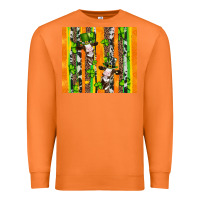 Carrot st patricks cow and shamrock with cowhide Premium Sweatshirt - Artiststas