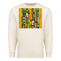 Sandshell st patricks cow and shamrock with cowhide Premium Sweatshirt - Artiststas