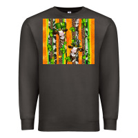 Smoke st patricks cow and shamrock with cowhide Premium Sweatshirt - Artiststas
