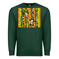 Sports Green st patricks cow and shamrock with cowhide Premium Sweatshirt - Artiststas