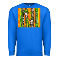 True Royal st patricks cow and shamrock with cowhide Premium Sweatshirt - Artiststas