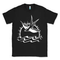 Black Captain Jack Sparrow Tattoo WHITE Classic Tee - minhPixels