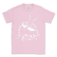 Bubblegum Pink Captain Jack Sparrow Tattoo WHITE Classic Tee - minhPixels