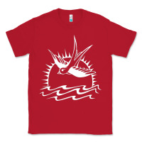 Red Captain Jack Sparrow Tattoo WHITE Classic Tee - minhPixels